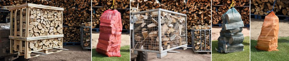 firewood in a range of package sizes