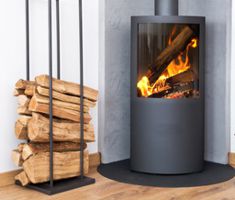 firewood log burner